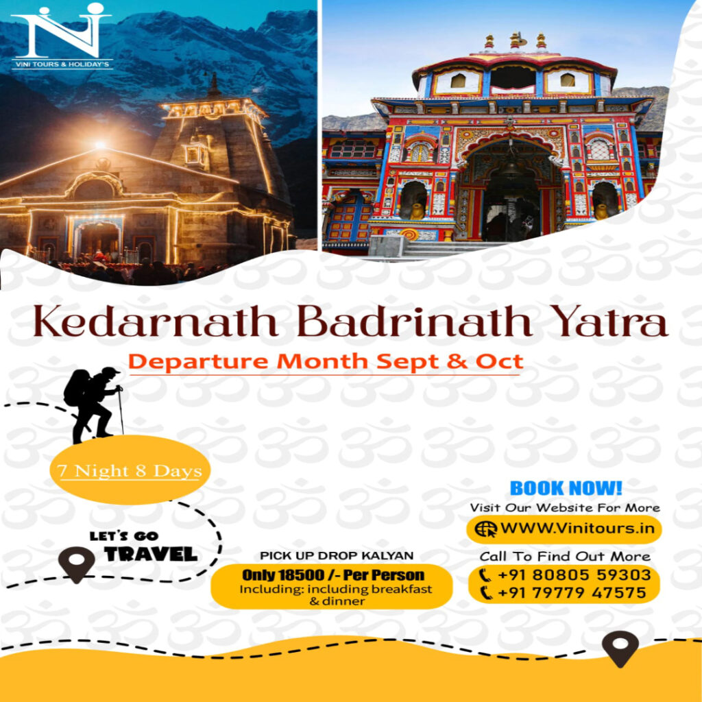 kedar bhadrinath yatra